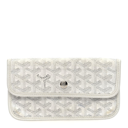 Goyard Goyardine Pouch White 1 of 6
