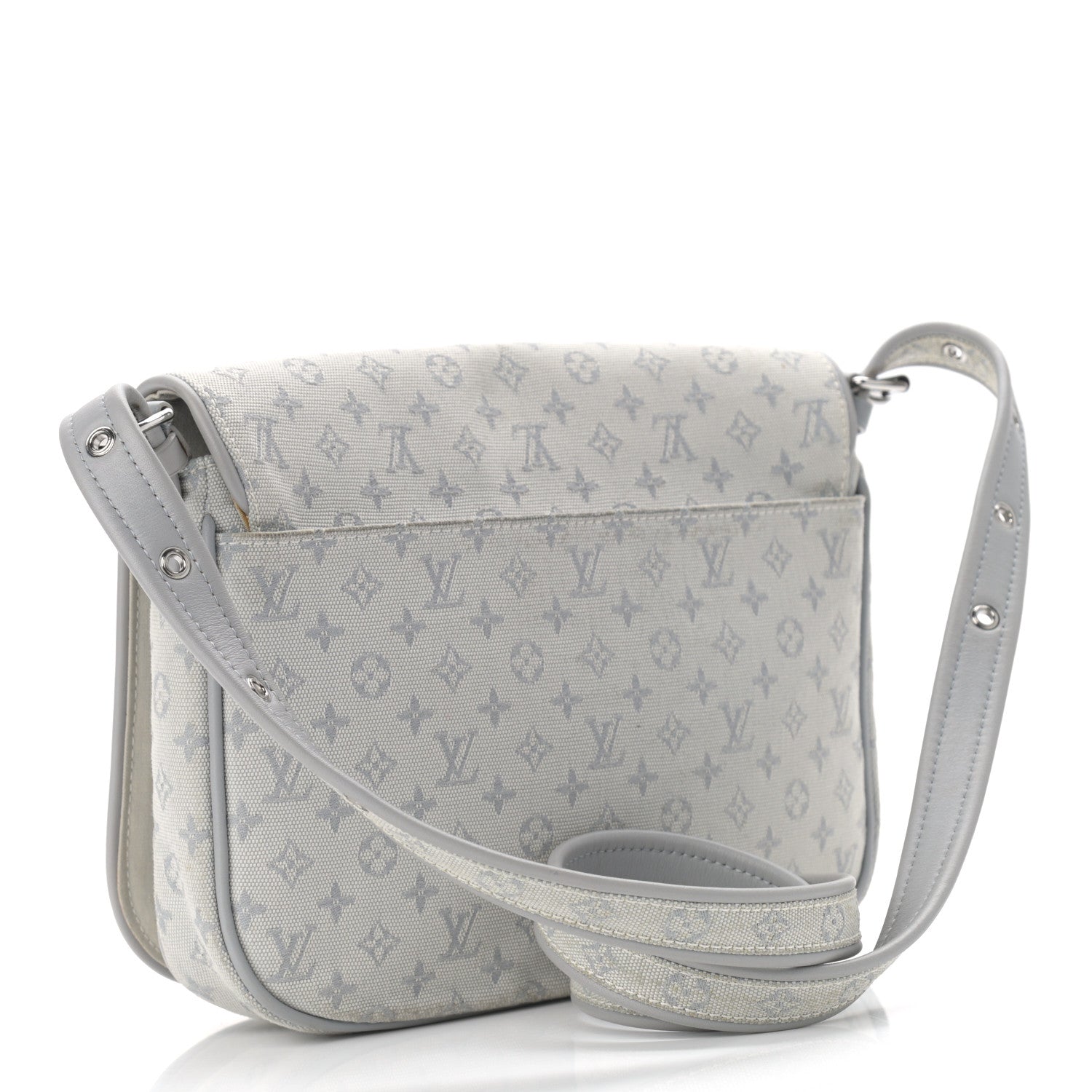 Louis Vuitton Mini Monogram Patchwork Conte De Fees Musette Grey 3 of 14