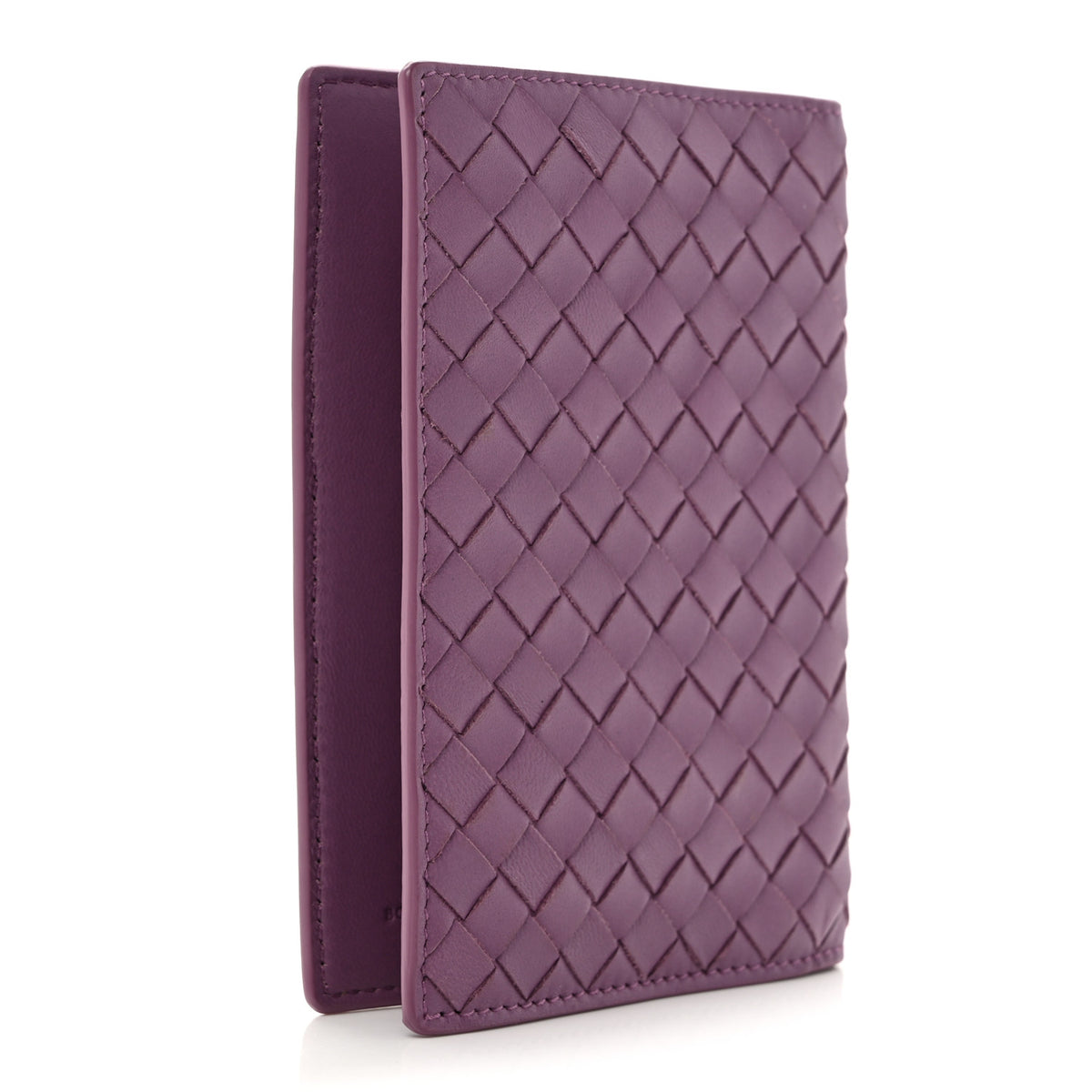 Nappa Intrecciato Passport Case Corot
