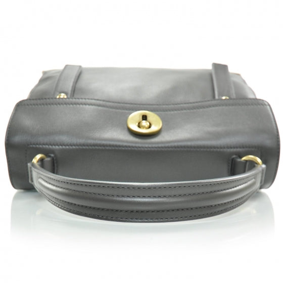 Leather Medium Muse Two Grey