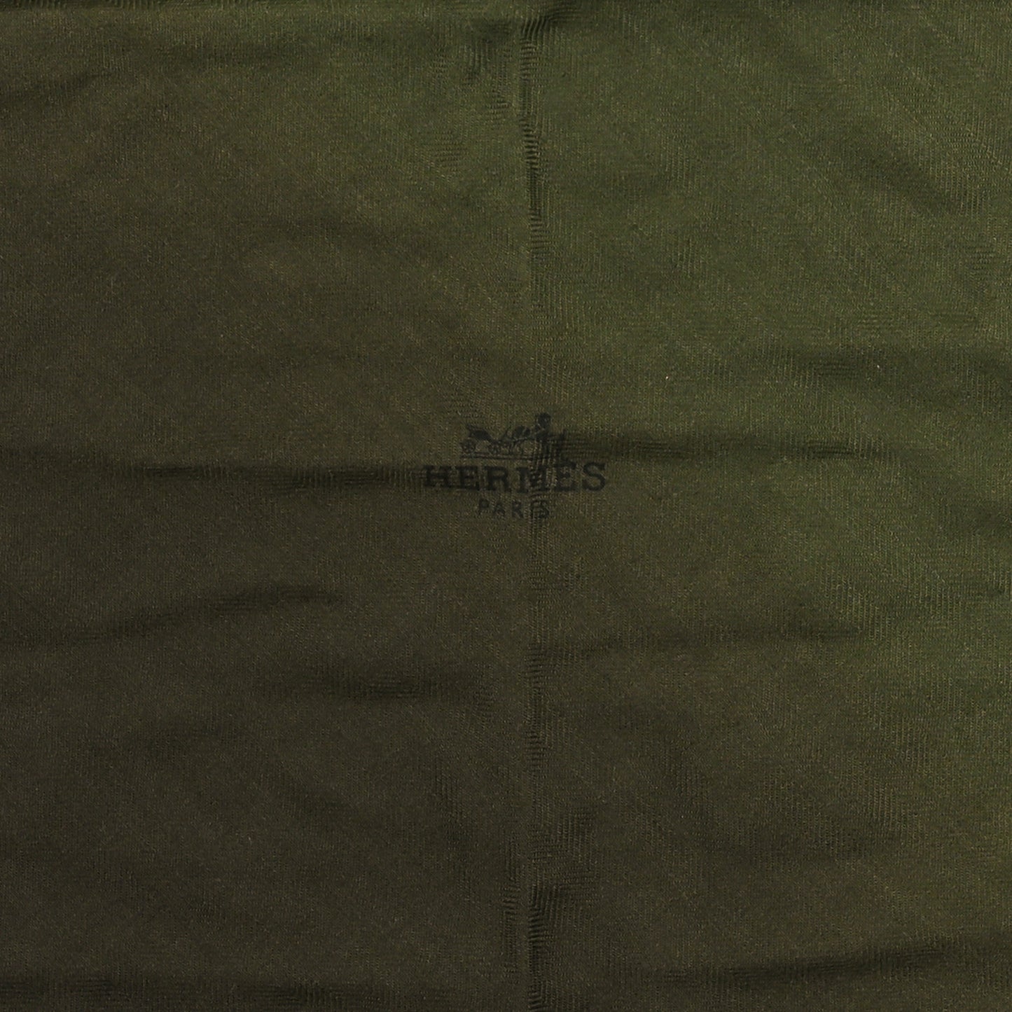 Cashmere Silk Losange Kaki