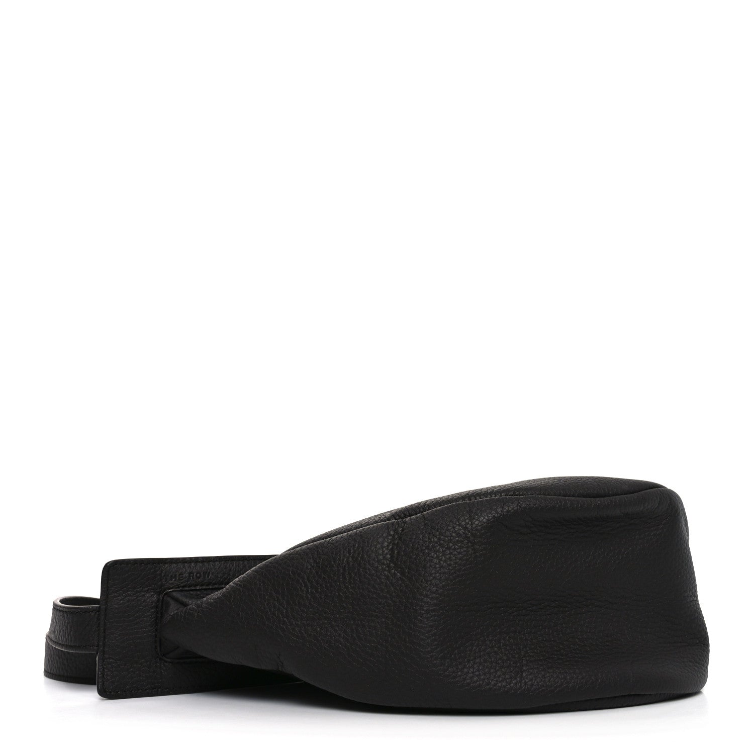 The Row Grained Calfskin Small Slouchy Banana Bag Dark Brown 4 of 10