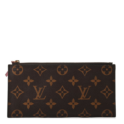 Louis Vuitton Monogram Felicie Chain Wallet Zippered Insert Fuchsia 1 of 3