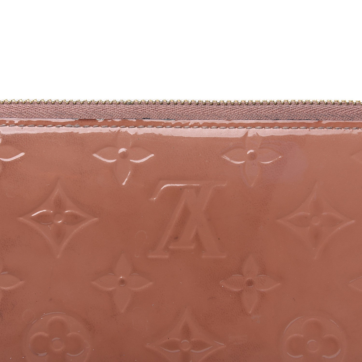 Louis Vuitton Vernis Zippy Wallet Rose Velours 9 of 16