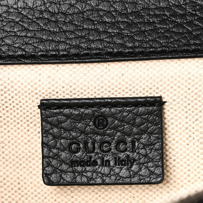 Gucci Pebbled Calfskin Small Dionysus Shoulder Bag Black 6 of 10