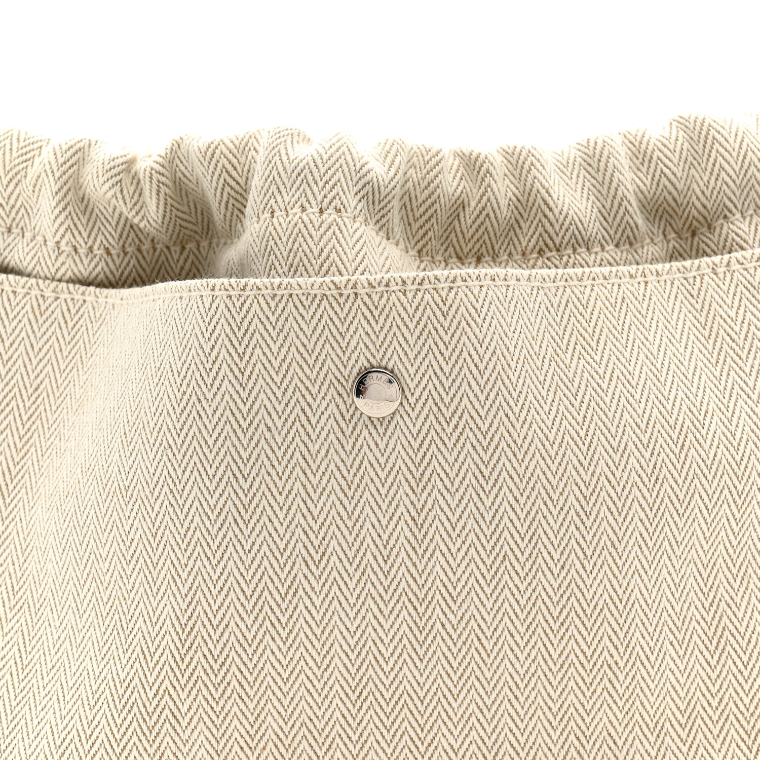 Hermes Canvas Barenia Fourbi 20 PM Pouch Naturel Fauve 9 of 9