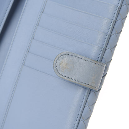 Bottega Veneta Nappa Intrecciato Continental Wallet Light Blue 6 of 8