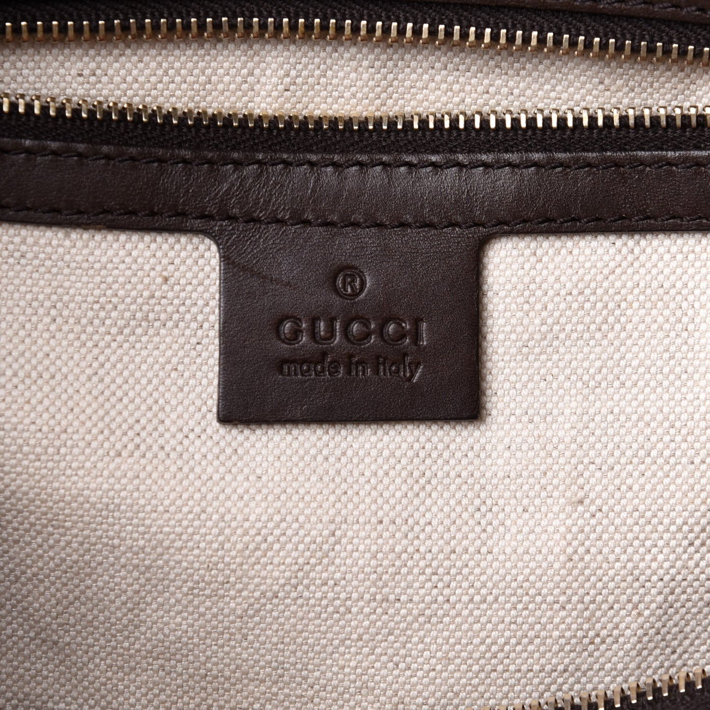 Monogram Vintage Web Medium Boston Dark Brown