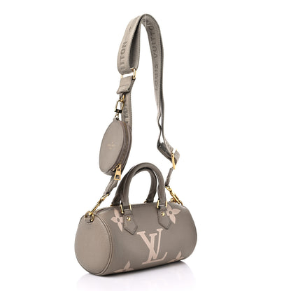 Louis Vuitton Empreinte Monogram Giant Papillon BB Tourterelle Cream 3 of 14