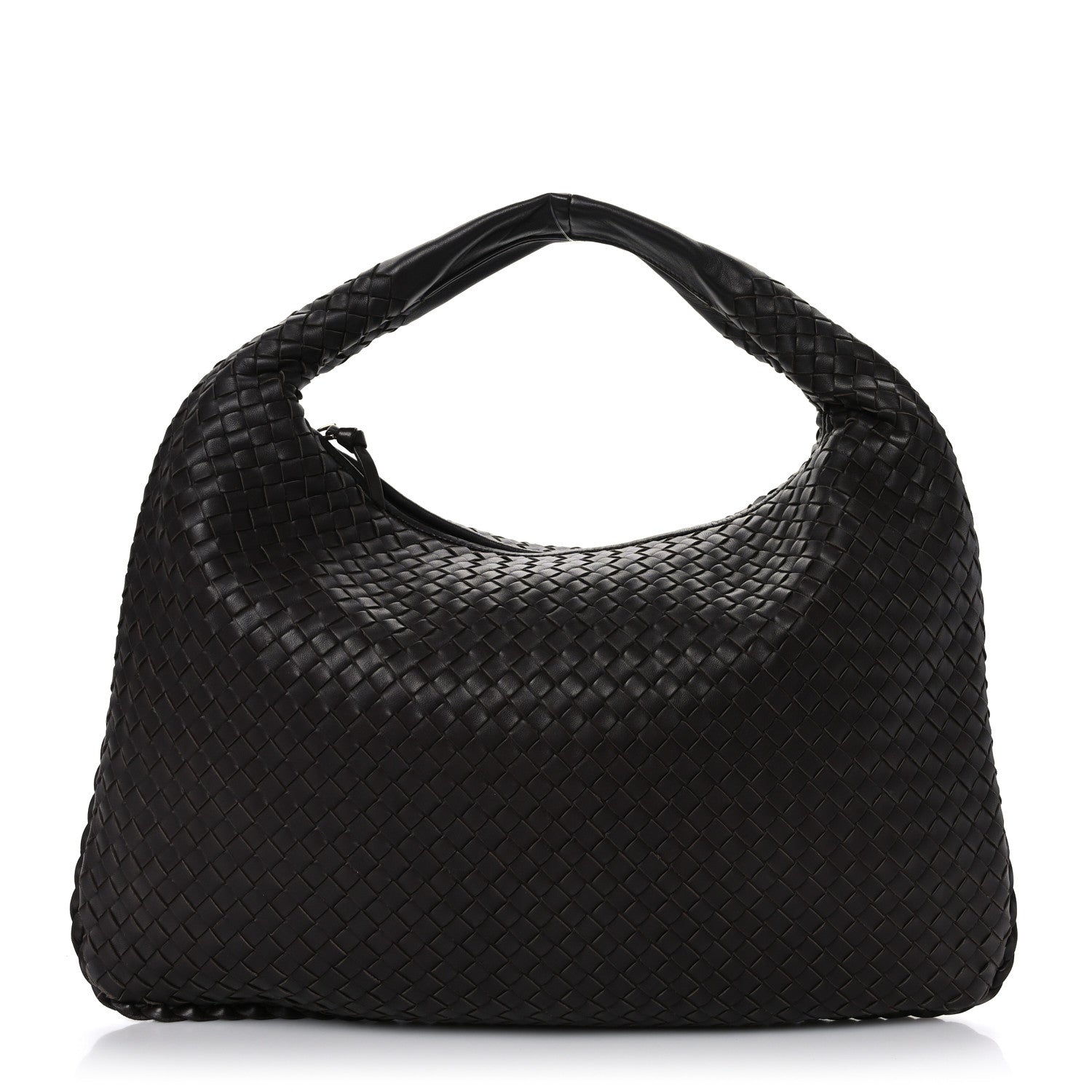 Bottega Veneta Nappa Intrecciato Large Veneta Hobo Ebano 1 of 9
