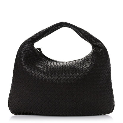 Bottega Veneta Nappa Intrecciato Large Veneta Hobo Ebano 1 of 9