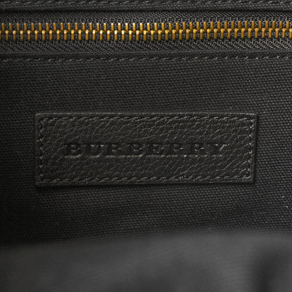 Burberry Canvas Mega Check Small Brookdale Backpack Black 6 of 9