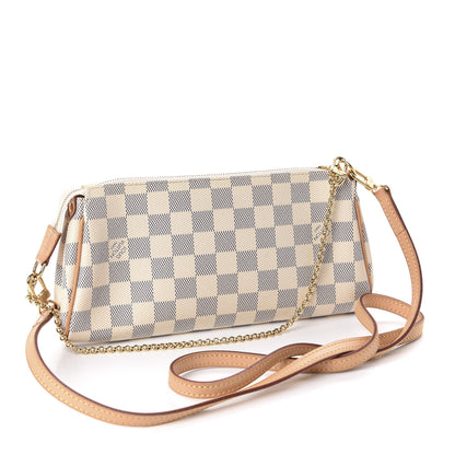 Louis Vuitton Damier Azur Eva Clutch 3 of 12