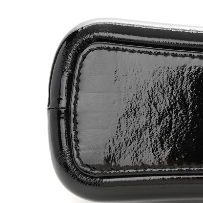 Chanel Patent Goatskin Quilted Medium Gabrielle Hobo Black 12 of 16