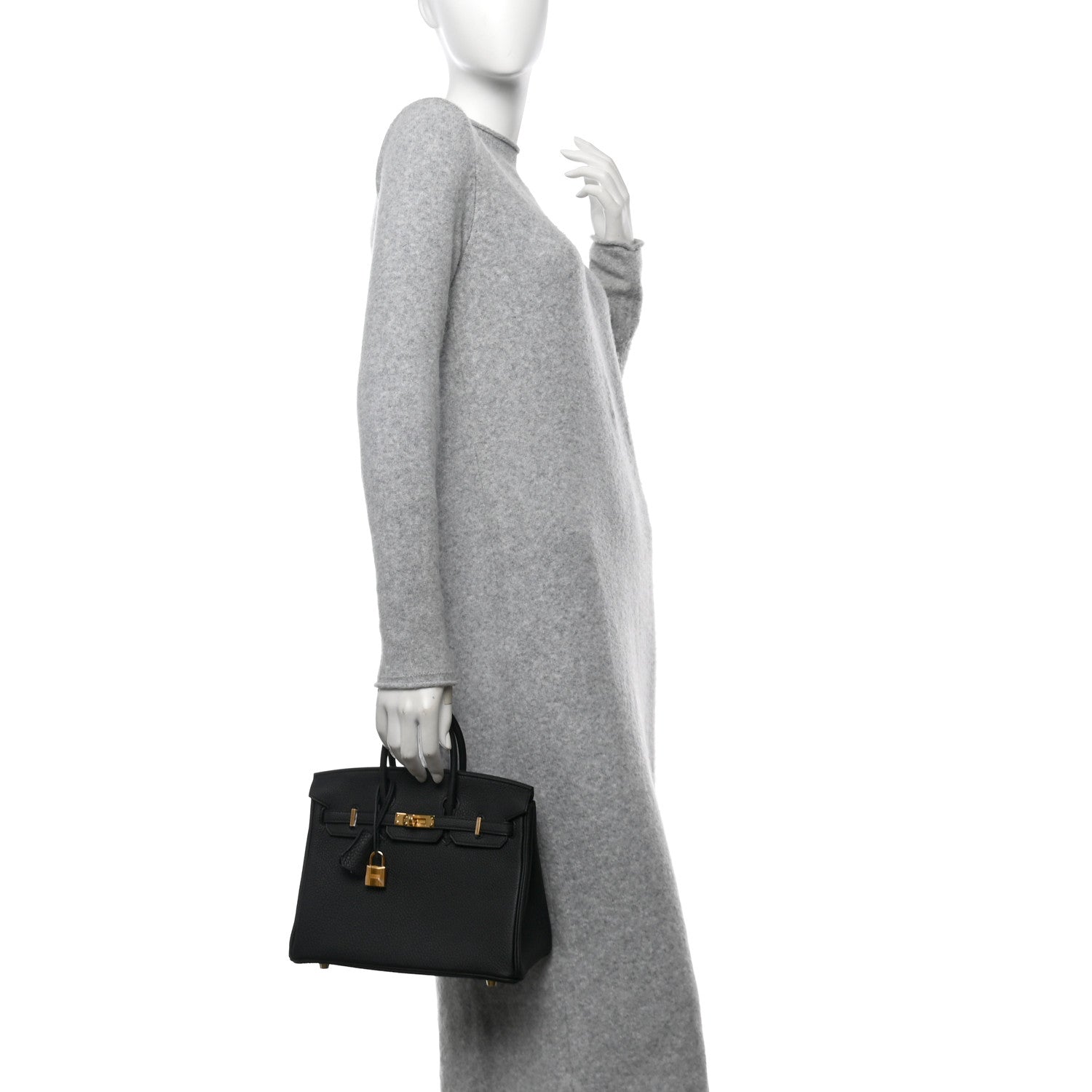 Hermes Togo Birkin 25 Black 2 of 11