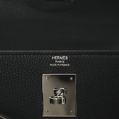 Hermes Togo Kelly Retourne 28 Black 6 of 13