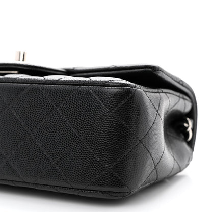 Chanel Caviar Quilted Mini Rectangular Flap Black 10 of 11