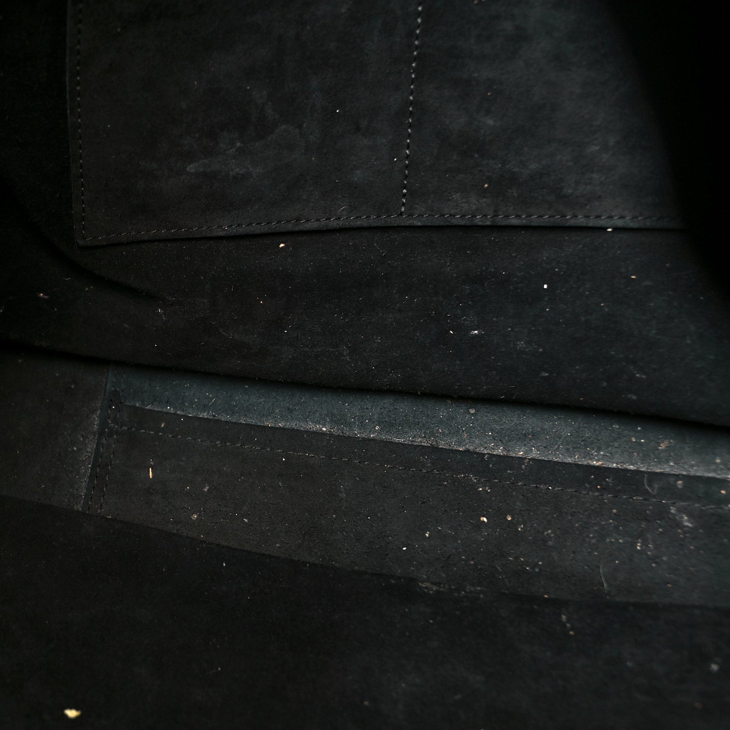 Cuir Orfevre Veau Cachemire Tote W GM Black