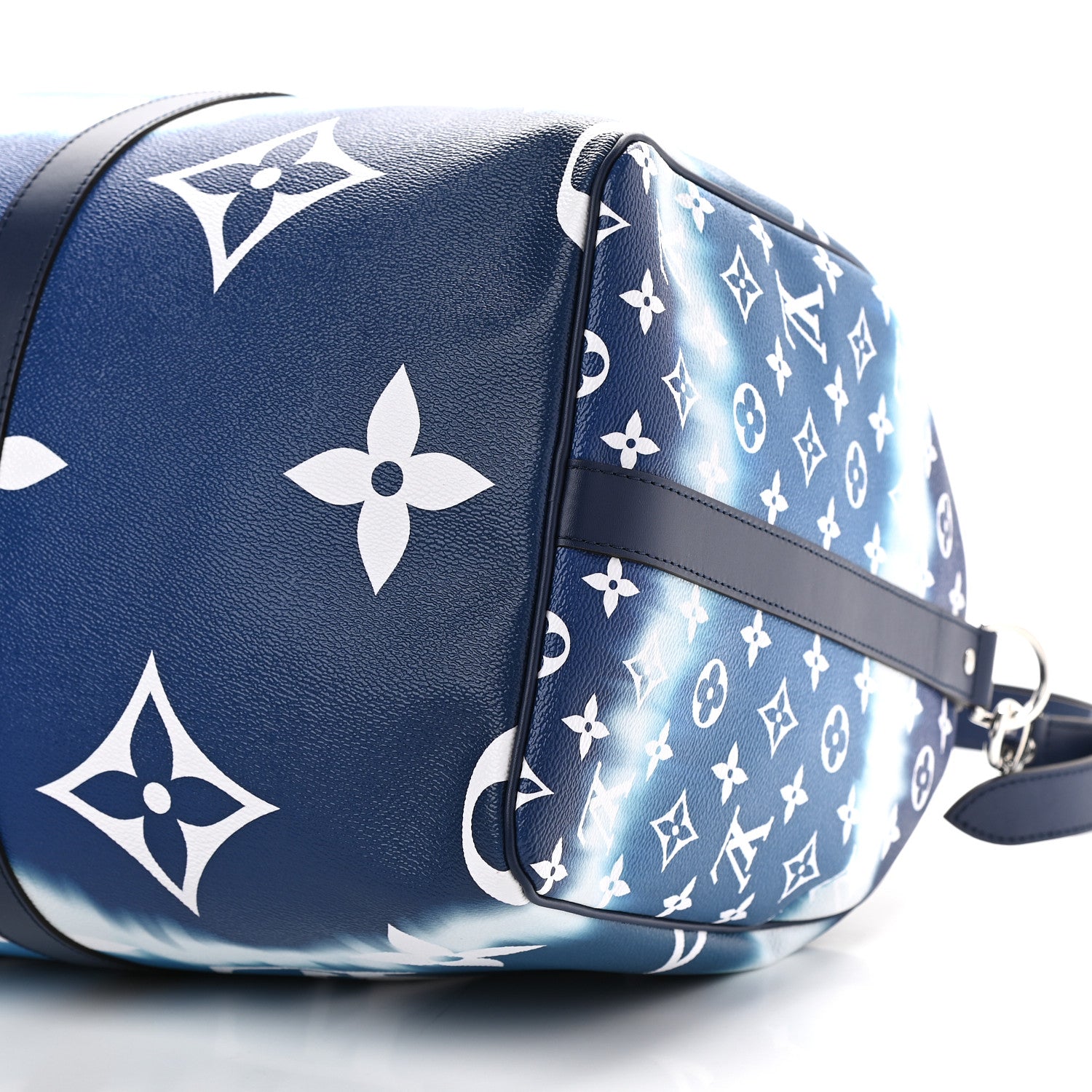 Louis Vuitton Monogram Escale Keepall Bandouliere 50 Blue 9 of 9