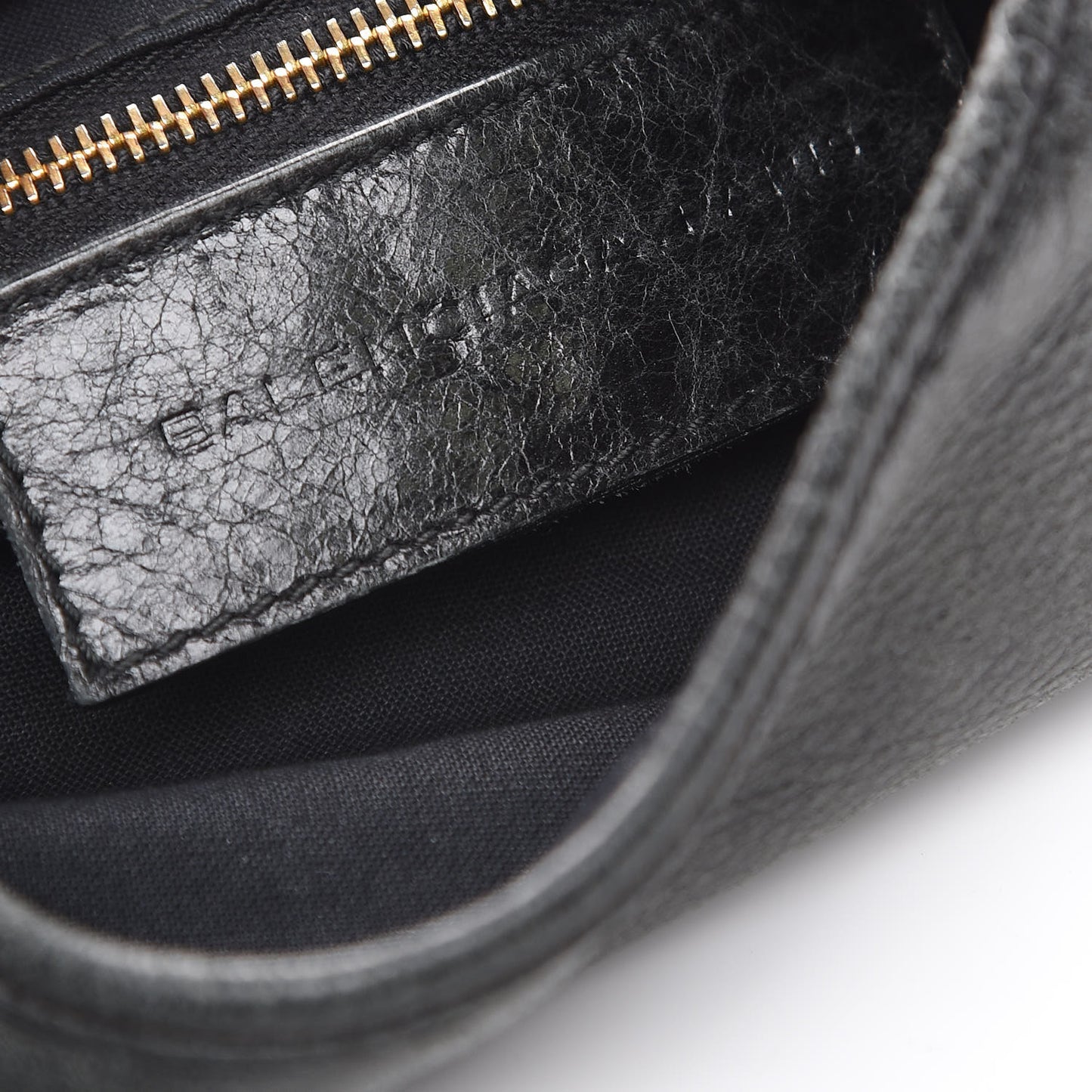 Chevre Giant 21 Gold Hardware Besace Hobo Black