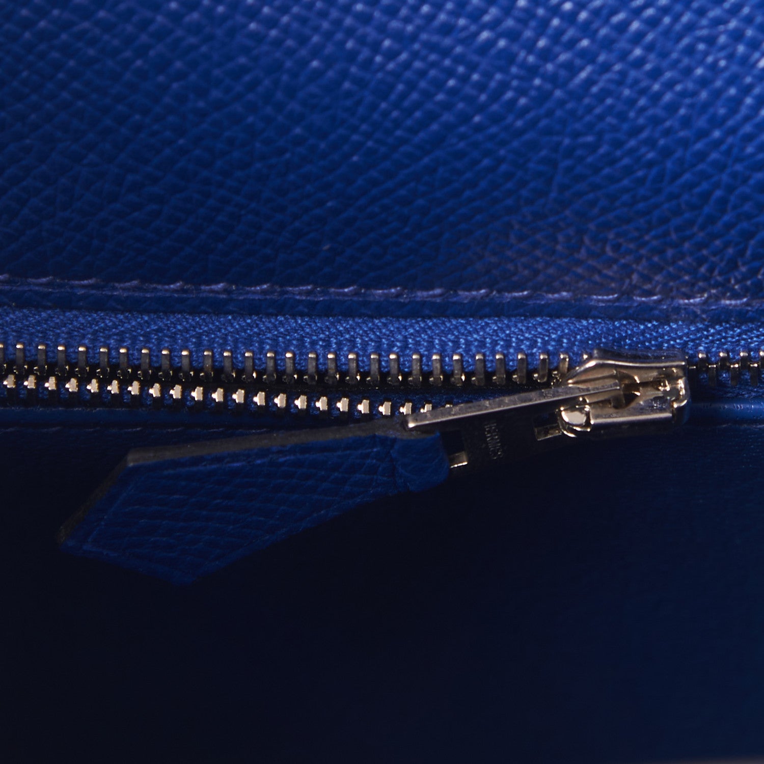 Hermes Epsom Kelly Sellier 28 Bleu Electrique 15 of 32