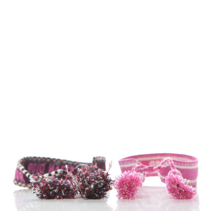 Christian Dior Woven Cotton J'Adior Friendship Bracelet Set Beige Multicolor 5 of 6
