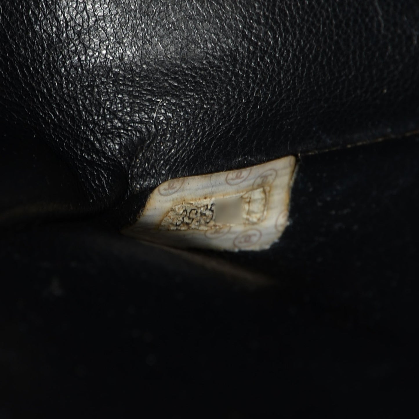 Lambskin Quilted Jumbo Flap Black
