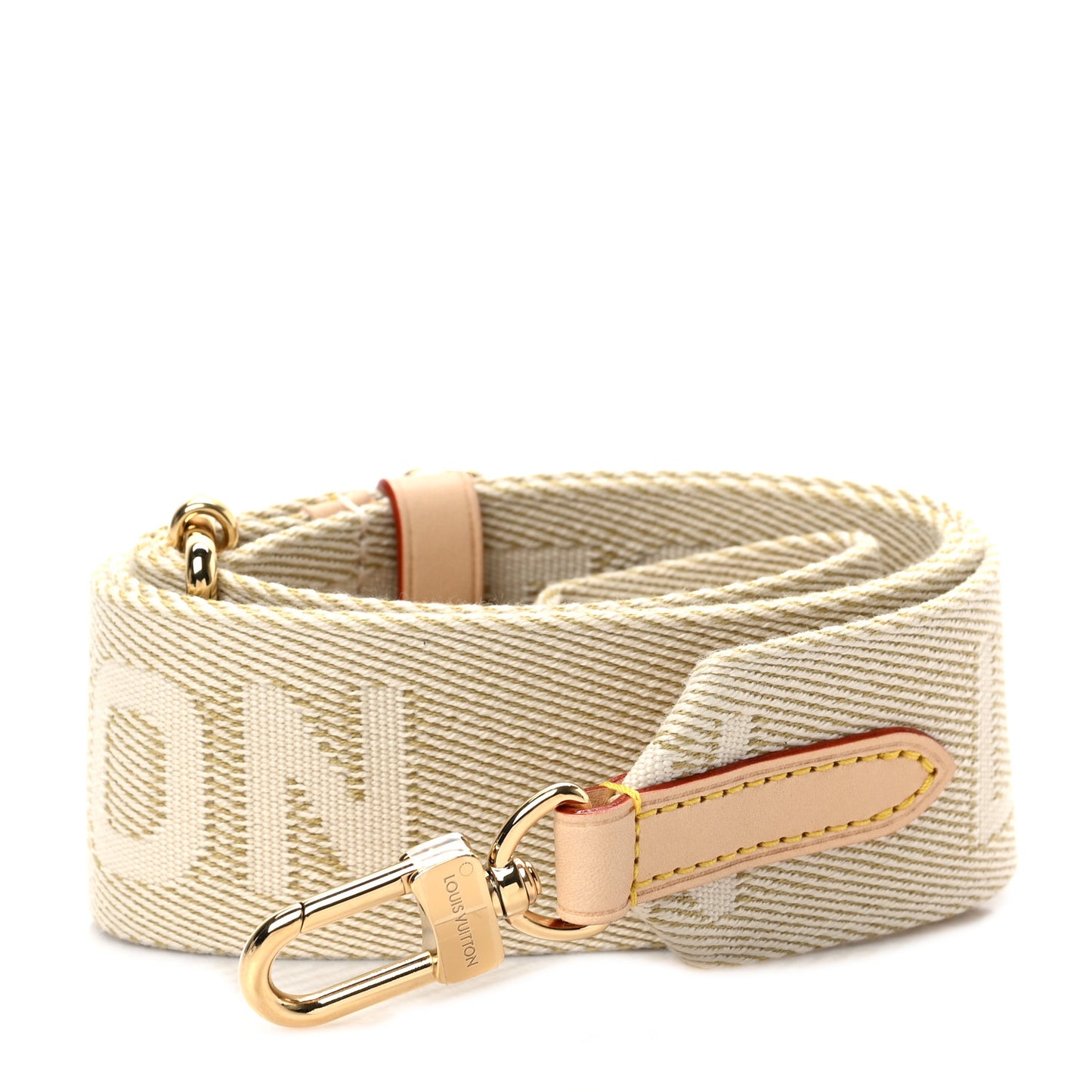 Nylon Coussin Shoulder Strap Beige