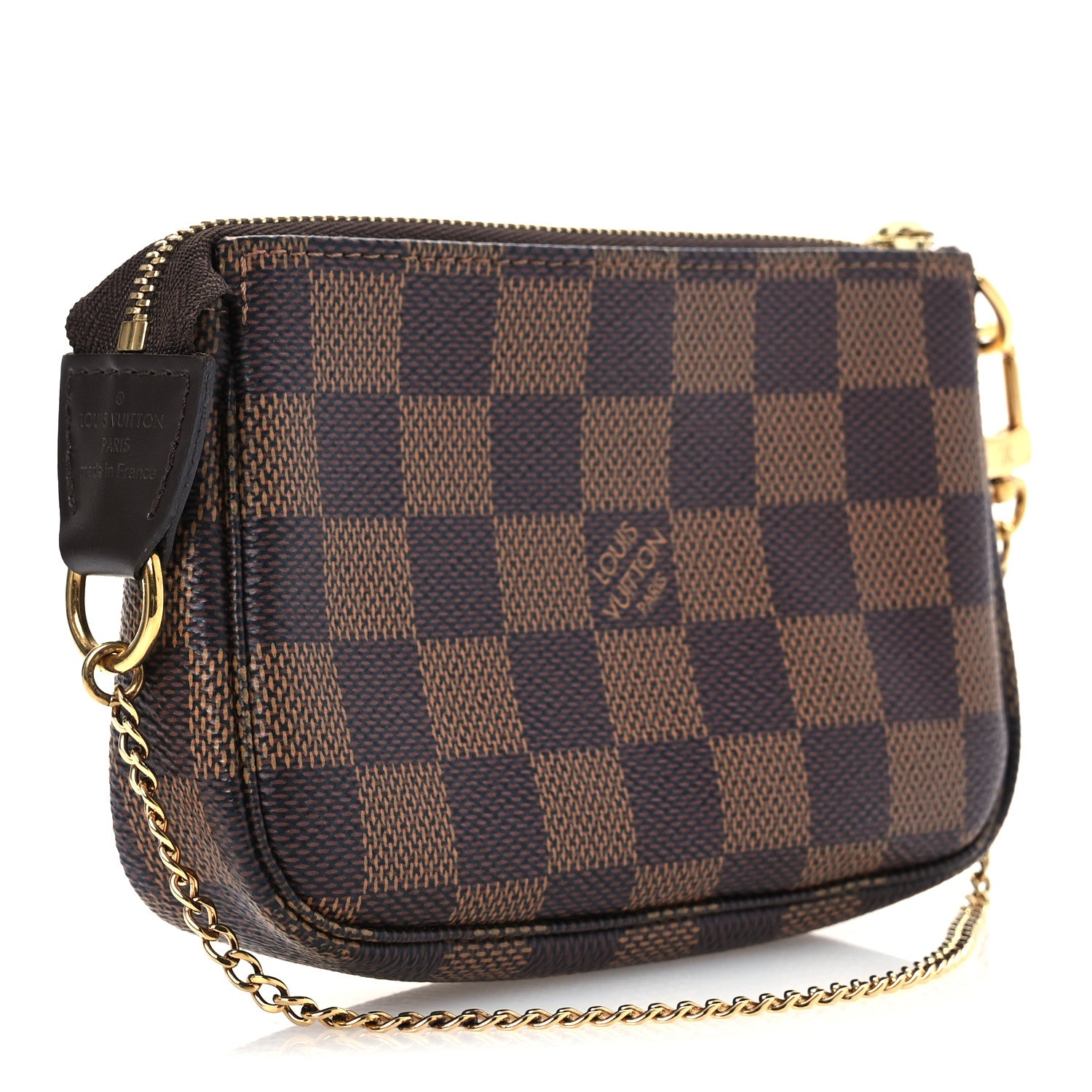 Louis Vuitton Damier Ebene Mini Pochette Accessories 3 of 12