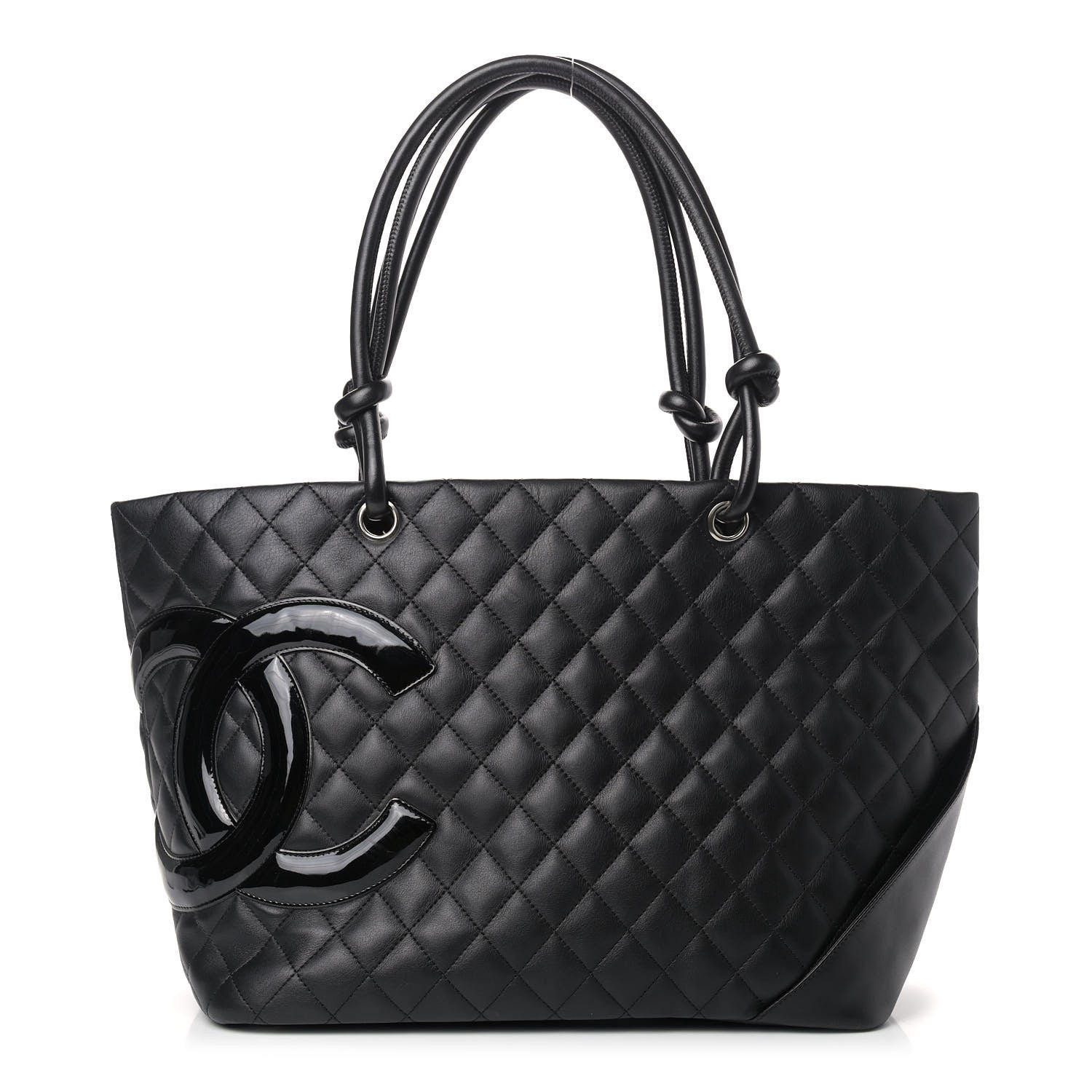 Chanel Calfskin Quilted Large Cambon Tote Black 1 of 10