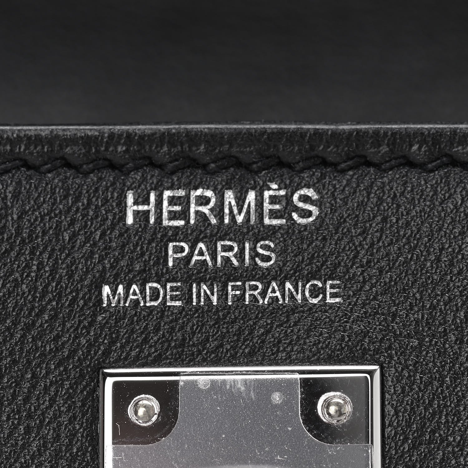 Hermes Swift Kelly Retourne 25 Black 19 of 35