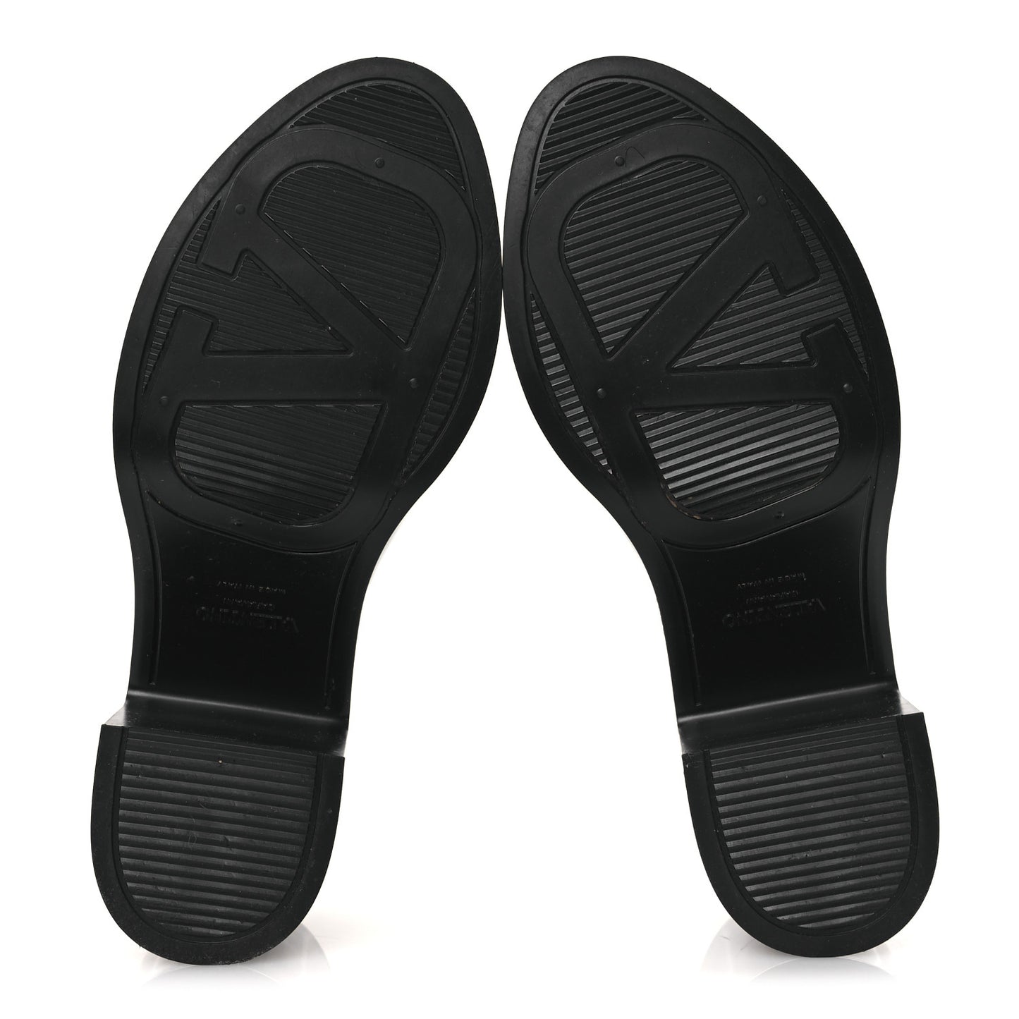 Rubber VLogo PM Platform Slide Sandals 40 Black