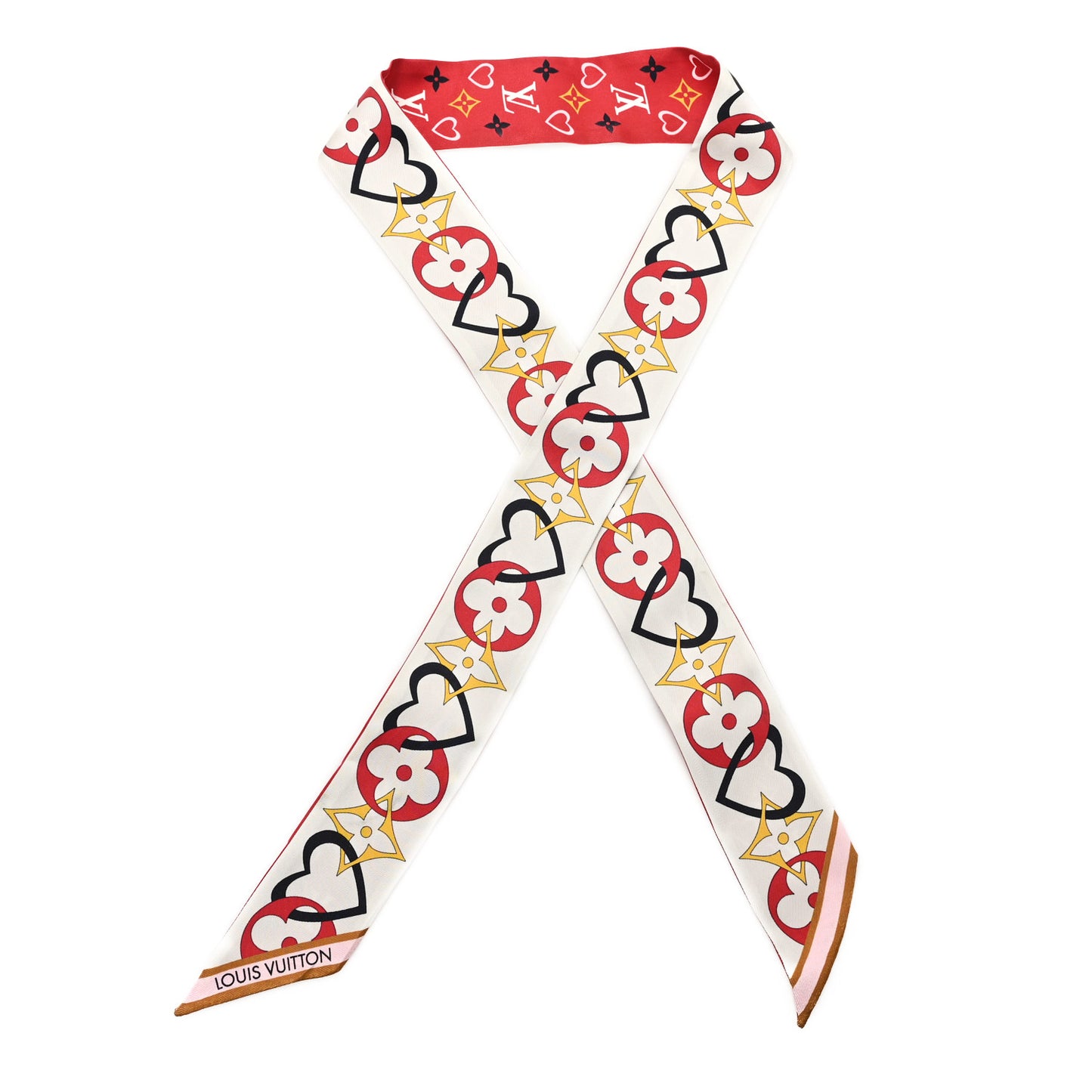 Silk My True LV BB Bandeau Red