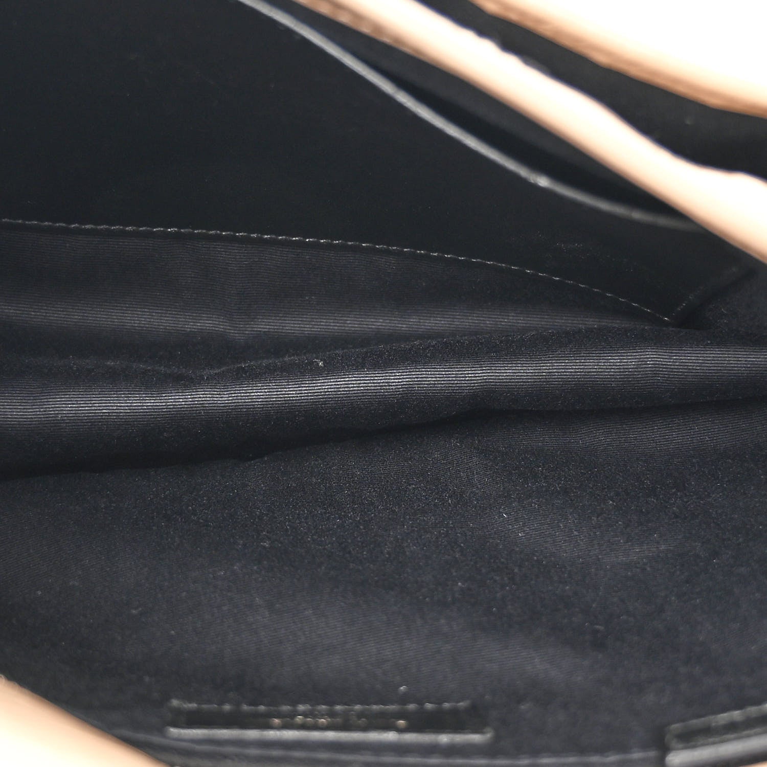 Saint Laurent Crinkled Calfskin Matelasse Monogram Medium Niki Chain Satchel Light Taupe 5 of 10