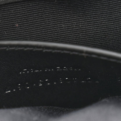 Saint Laurent Calfskin Mixed Matelasse Triquilt Small Monogram Satchel Black 7 of 14