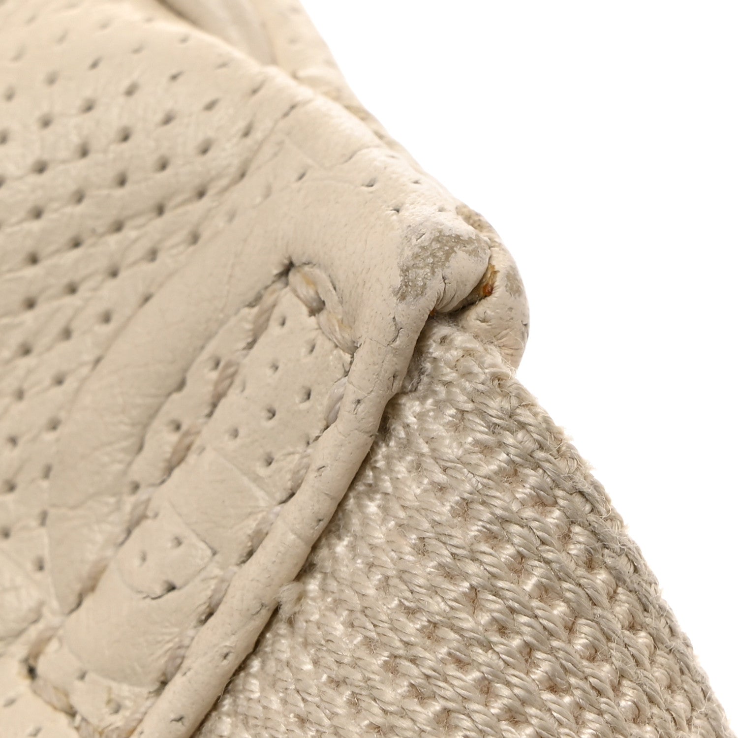 Gucci Calfskin GG Tennis Embossed Belt Bag Mystic White 12 of 13