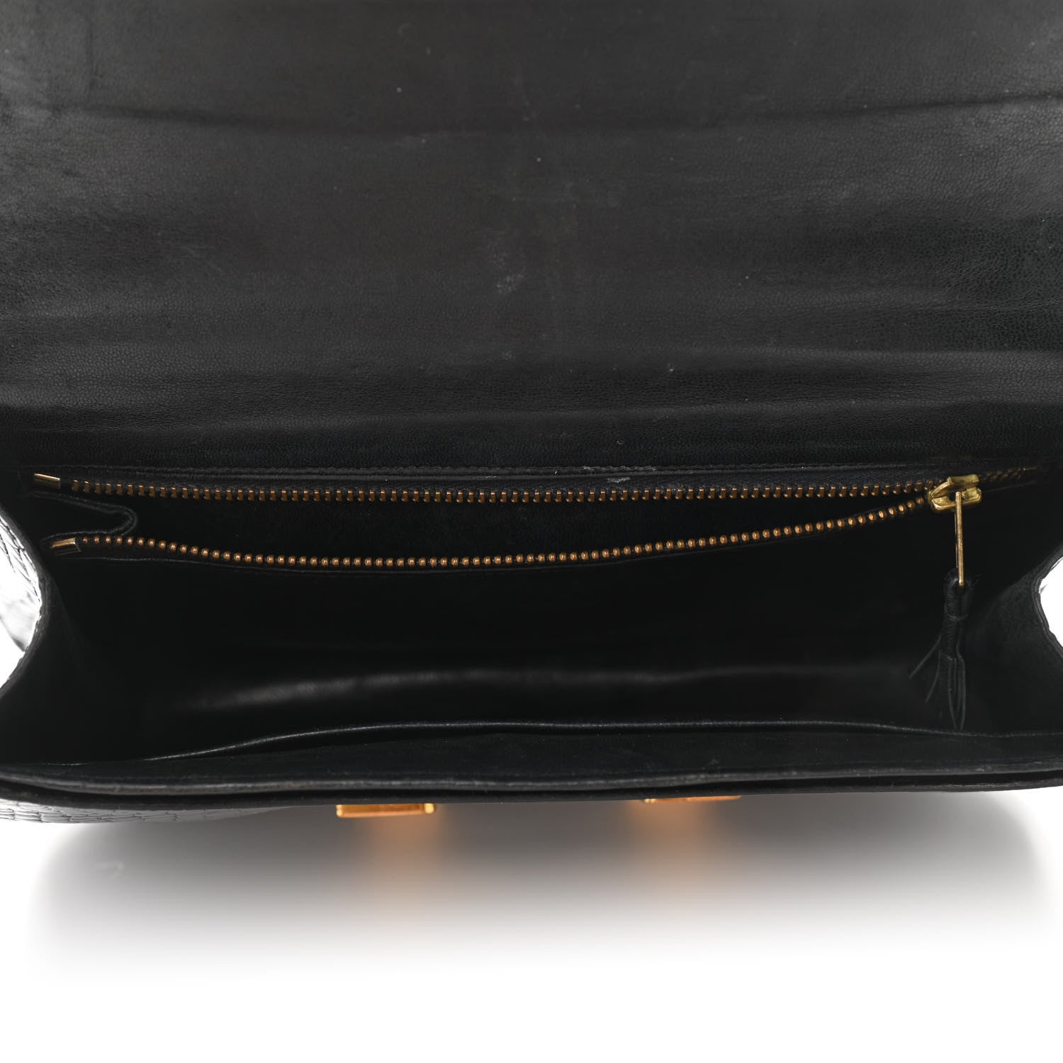 Hermes Shiny Porosus Crocodile Constance 23 Black 5 of 13