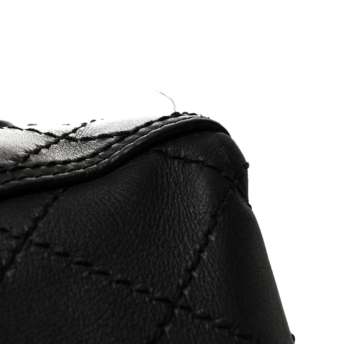 Calfskin CC Pocket Tote Black