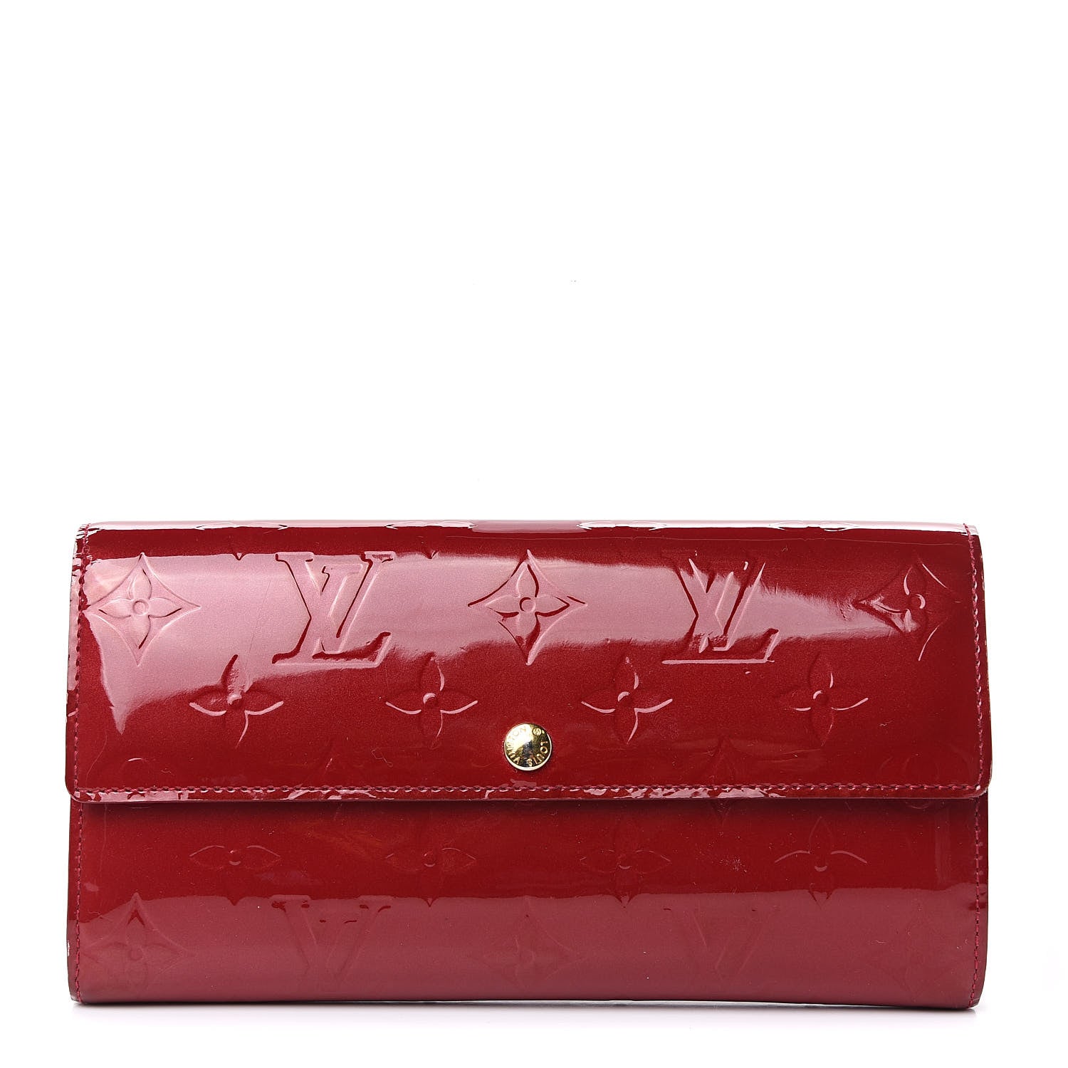 Louis Vuitton Vernis Sarah Wallet Pomme D'Amour 1 of 11