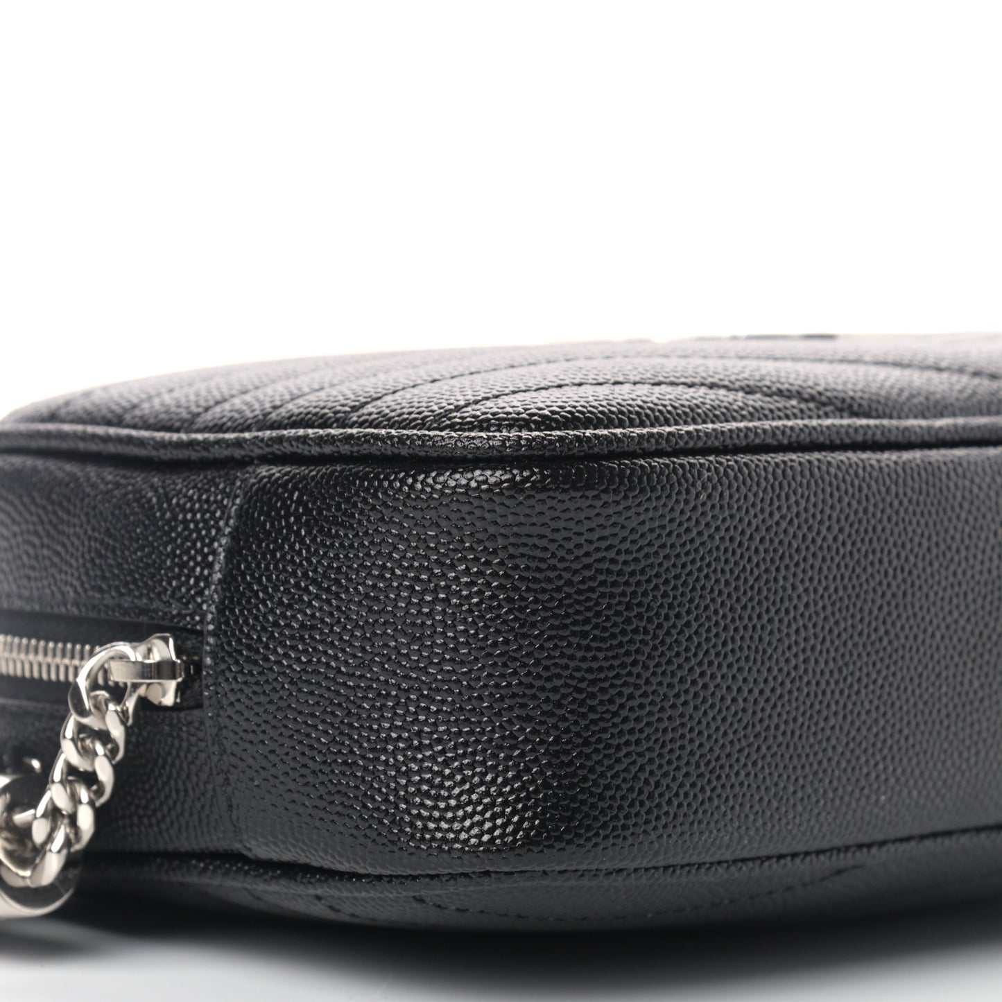 Grain De Poudre Matelasse Monogram Mini Lou Camera Bag Black