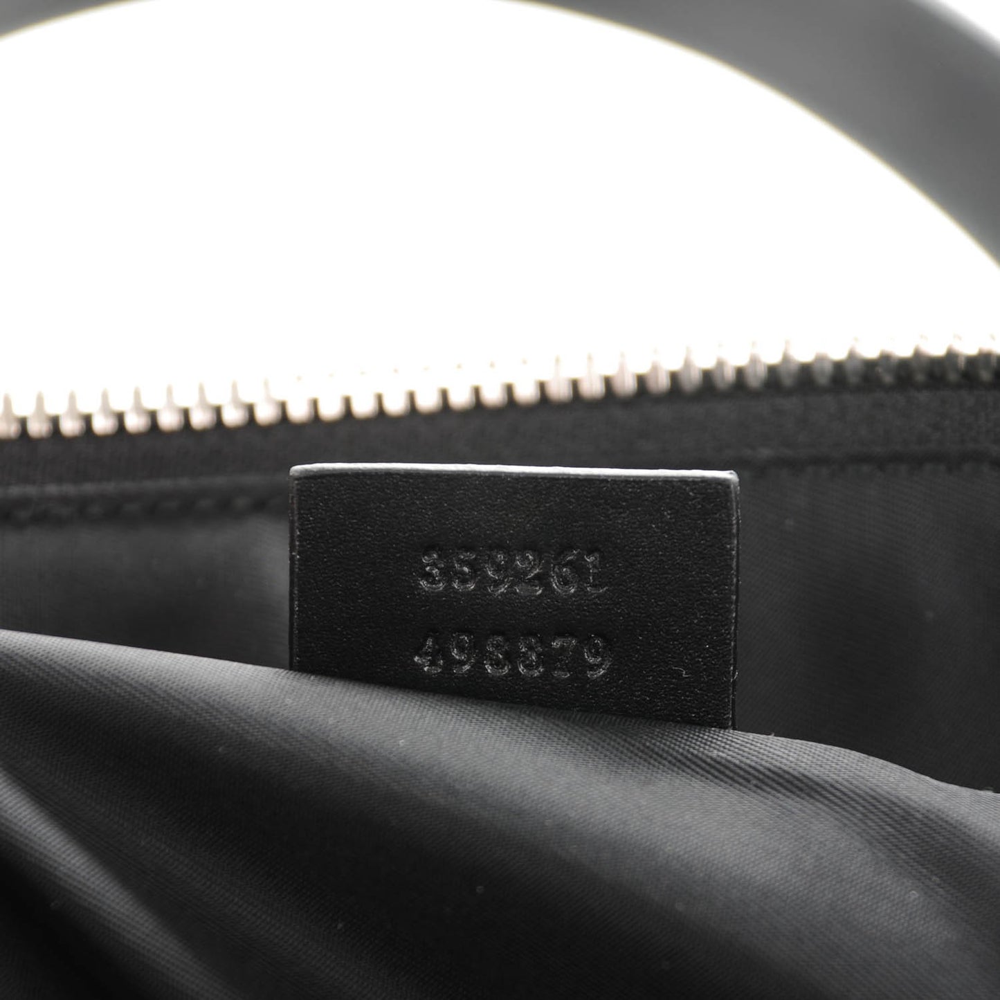 GG Supreme Monogram Web Medium Zippered Tote Beige Black