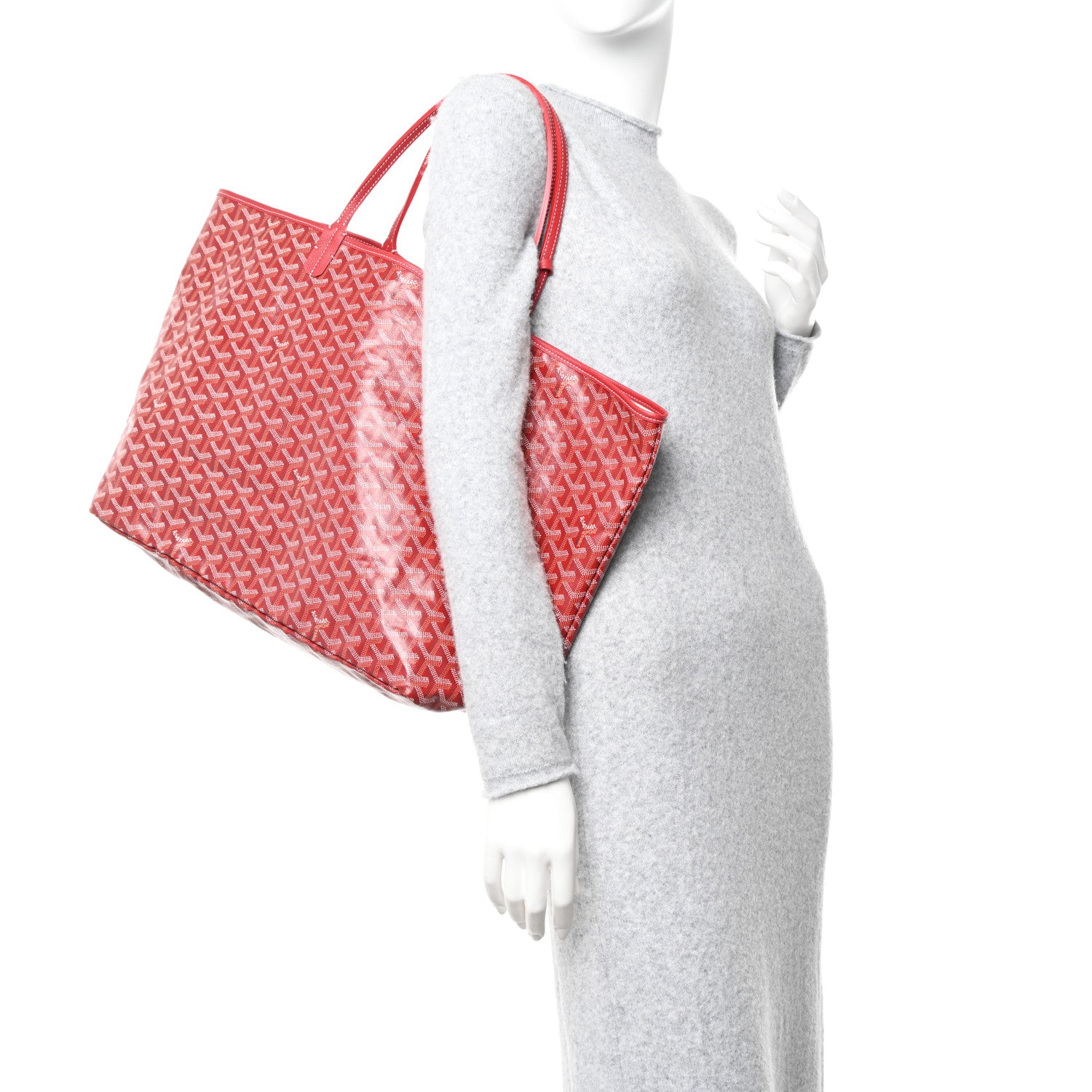 Goyard Goyardine Saint Louis GM Red 2 of 12