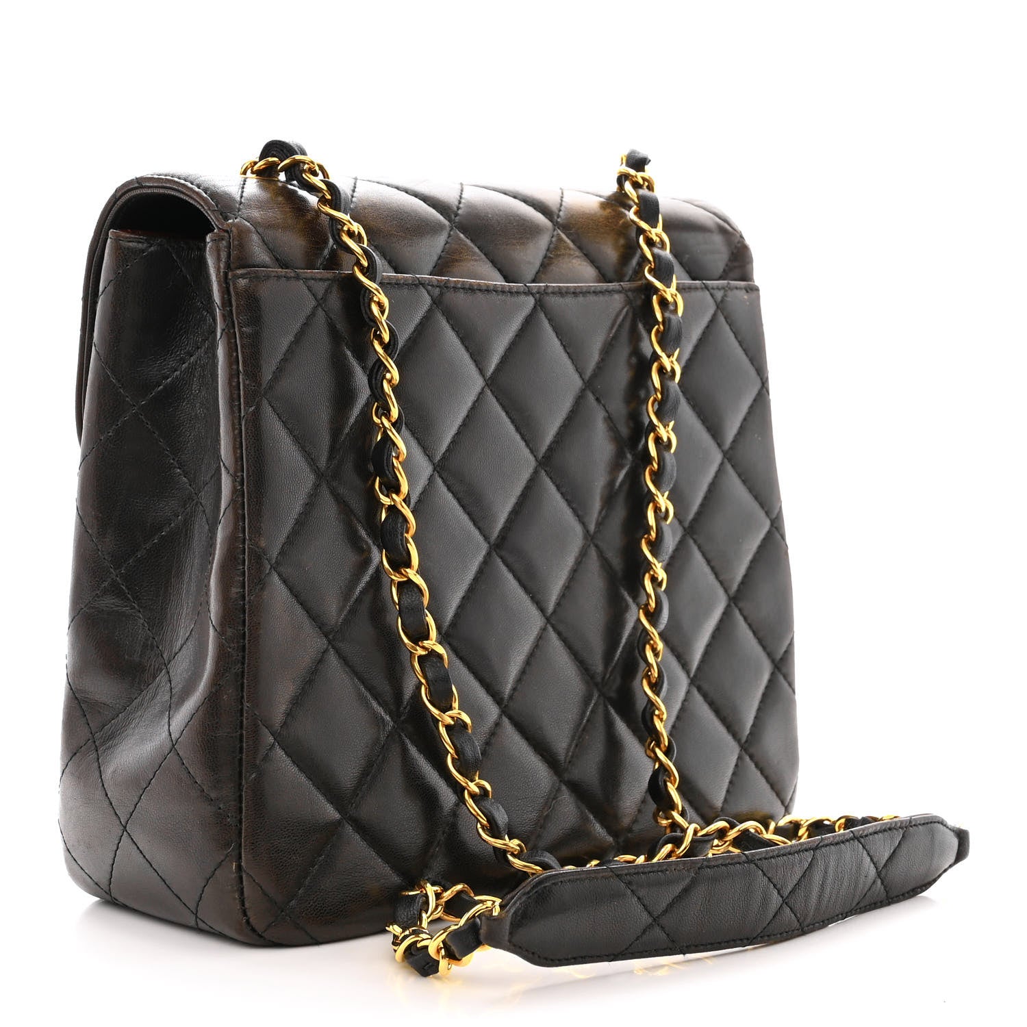 Chanel Lambskin Quilted Flap Bag Black 3 of 12