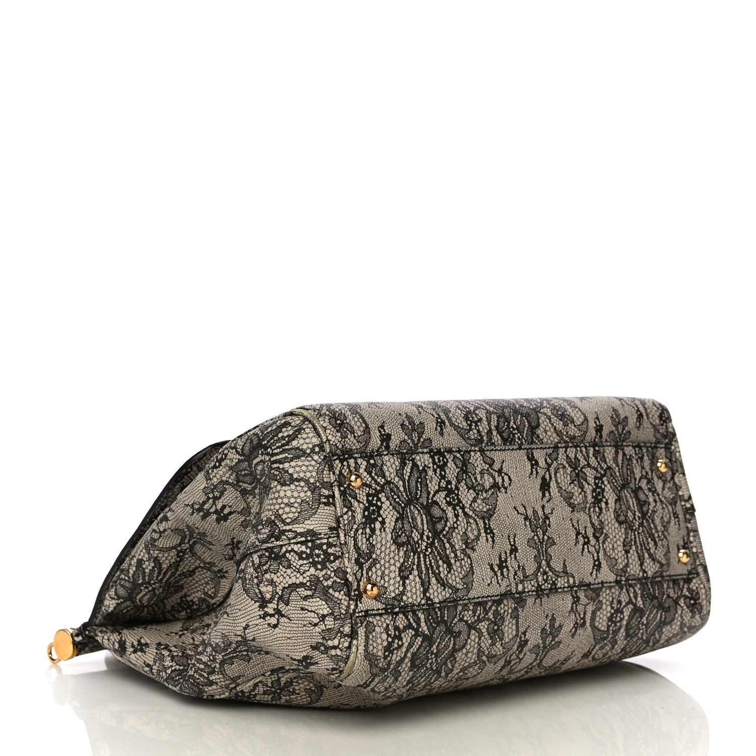 Dolce & Gabbana Calfskin Lace Large Miss Sicily Satchel 4 of 10