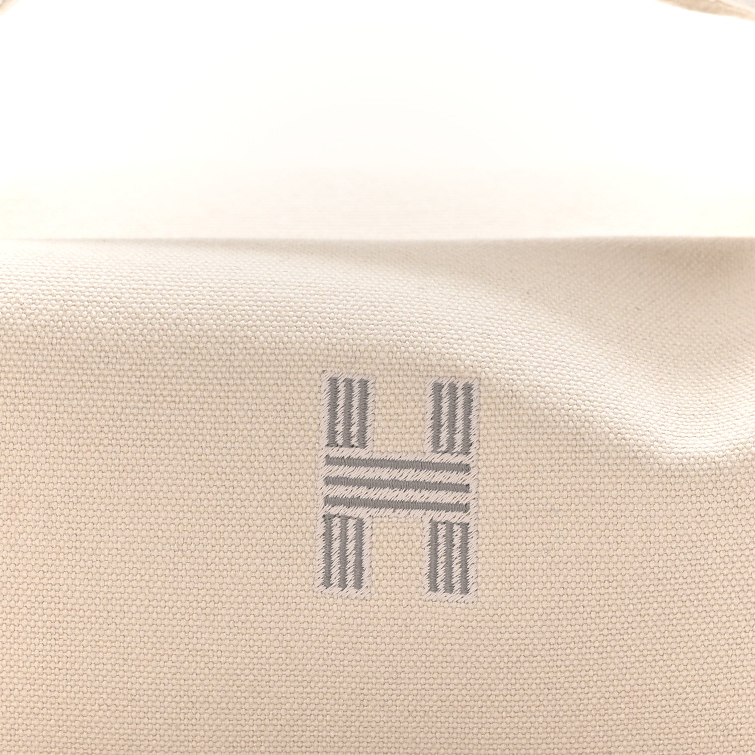 Hermes Canvas Small Bride-A-Brac Pouch Natural 7 of 11