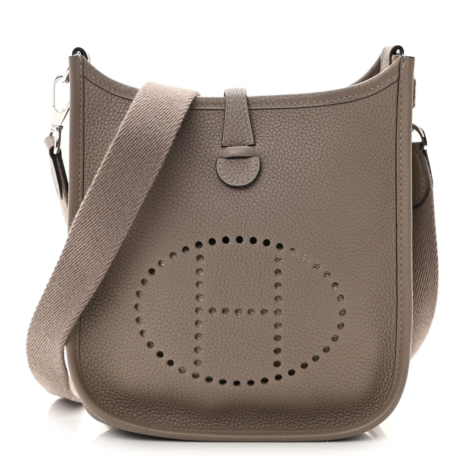 Hermes Taurillon Maurice Evelyne TPM Gris Asphalte 1 of 10