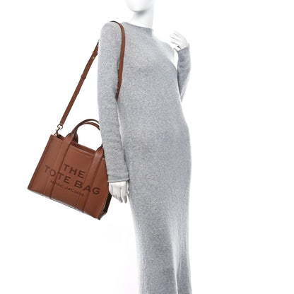Marc Jacobs Grained Calfskin Medium The Tote Bag Argan Oil 2 of 14