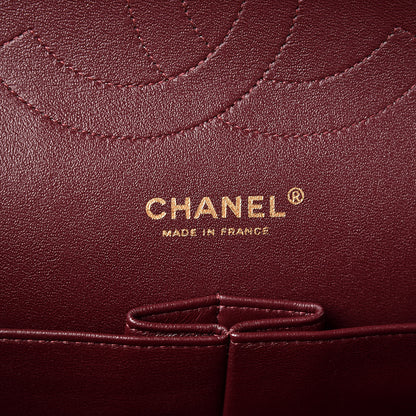 Chanel Lambskin Quilted Jumbo Double Flap Black 8 of 10