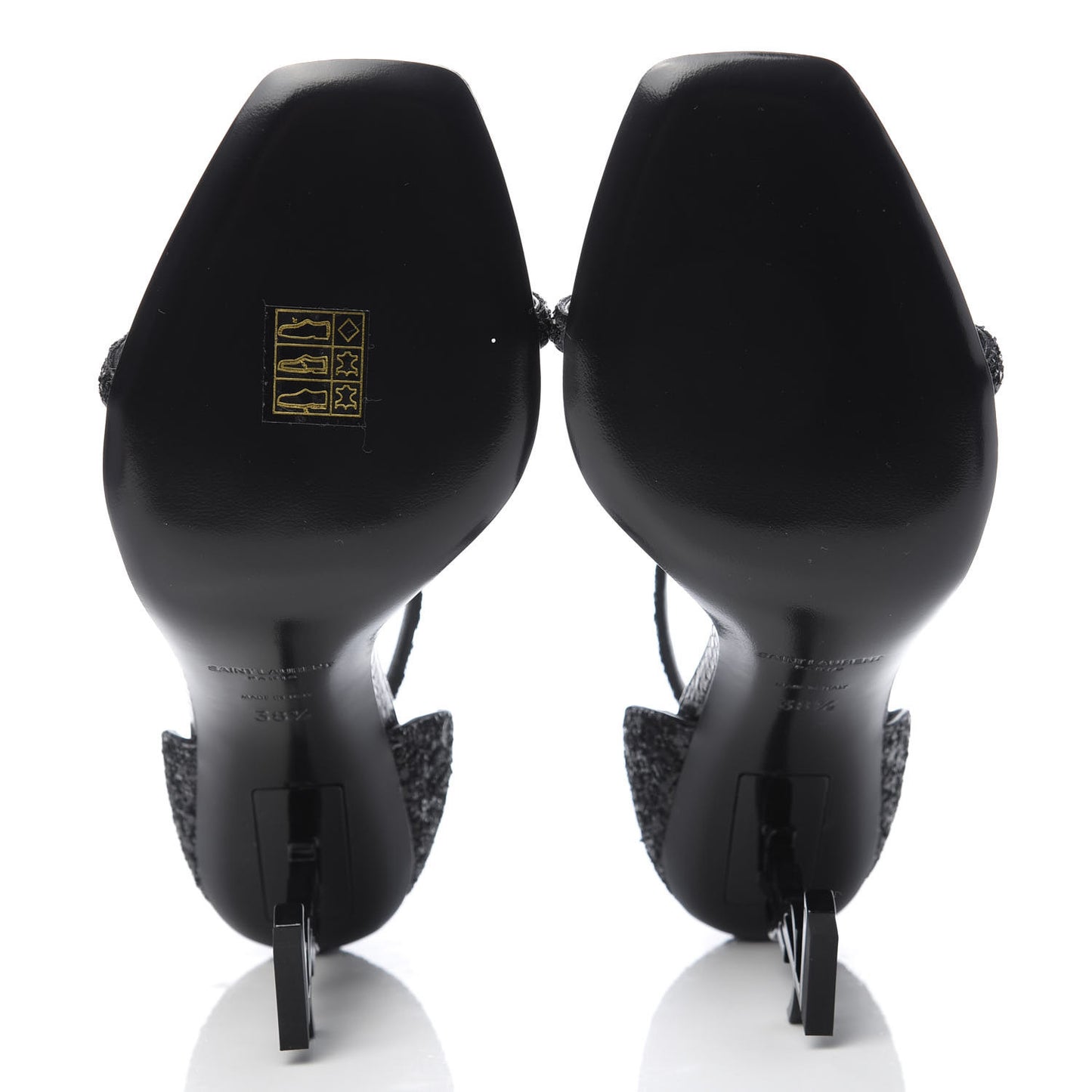 Glitter Opyum Sandals 38.5 Black