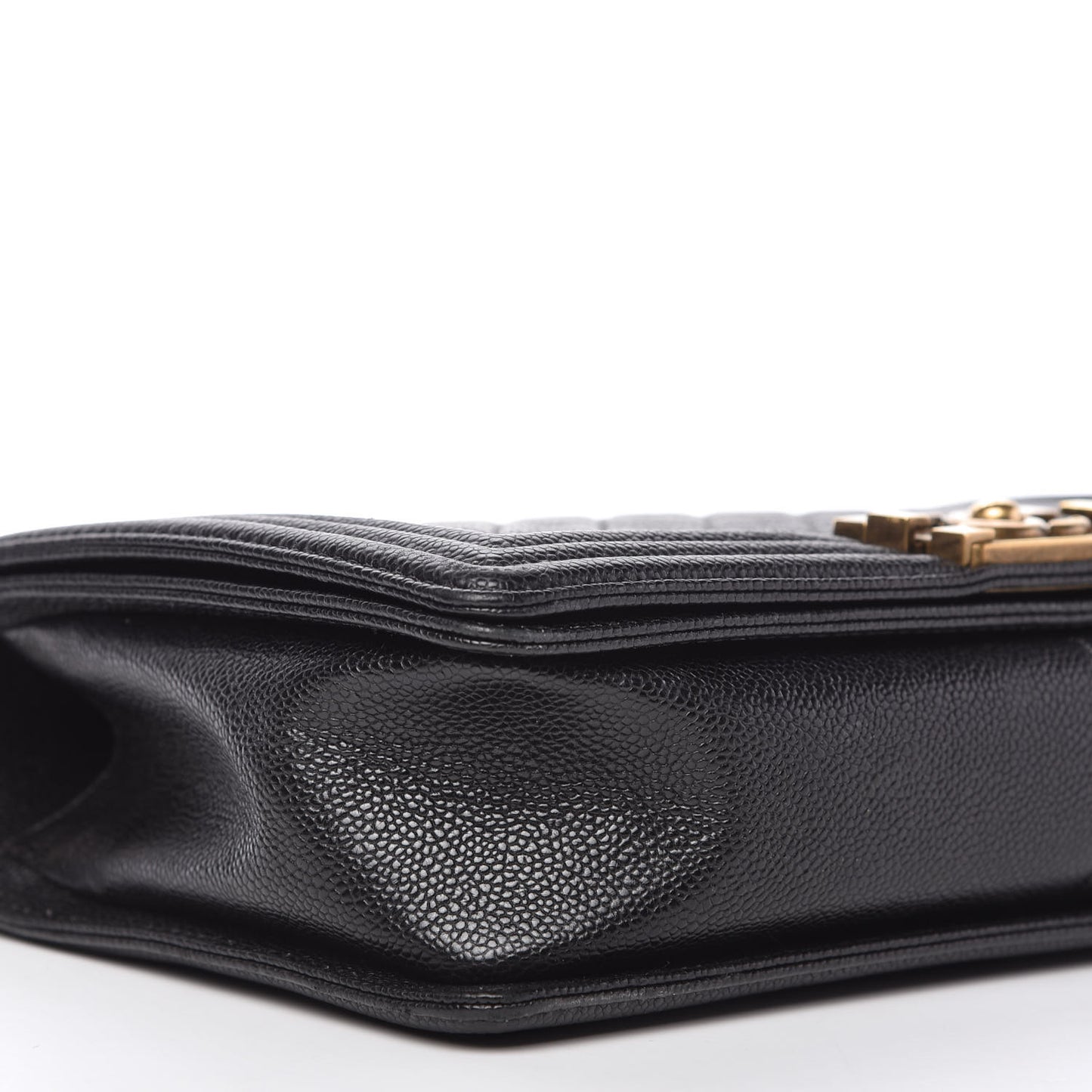 Caviar Quilted New Medium Boy Flap Black